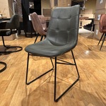 Set van 6 eetkamerstoelen, Label51, Slim, army